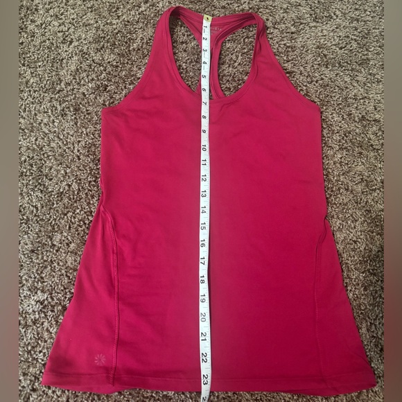 Athleta Racerback Tank Raspberry Size XS - Picture 5 of 7